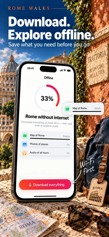 Rome Walks — Offline