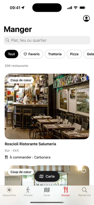 Rome Walks — Cuisine