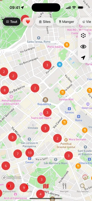 Rome Walks — Carte