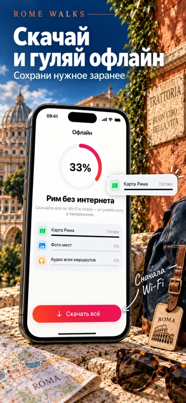 Rome Walks — Офлайн